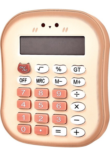 Sessiz Mini Hesap Makinesi 12 Haneli Dumanlı Renk Yüksek Değerli Sevimli Bilgisayar Finansal Muhasebe Ofis Taşınabilir (Yurt Dışından)