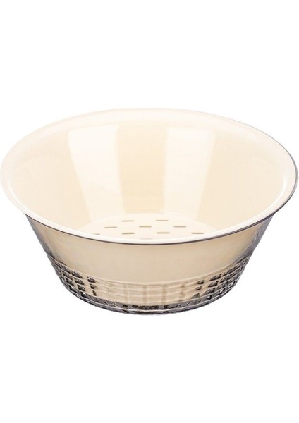 Çift Katmanlı Kalın Drenaj Sepeti Mutfak Ev Temizlik Su Filtresi Iki Bir Arada Kalın Meyve Tabağı Sebze Sepeti Meyve Tabağı Havzası Büyük (Yurt Dışından)