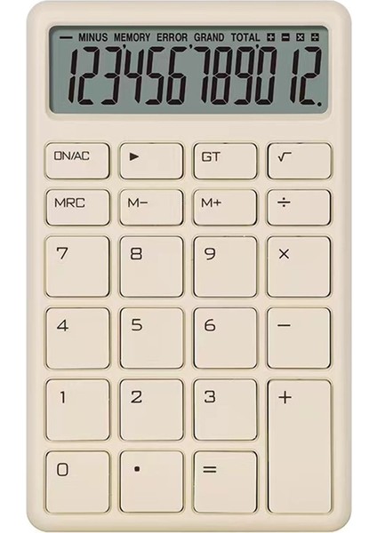 Hesap Makinesi Mini Kompakt Basit Şık Taşınabilir Finansal Muhasebe Ofis Öğrenci Özel Bilgisayar (Yurt Dışından)