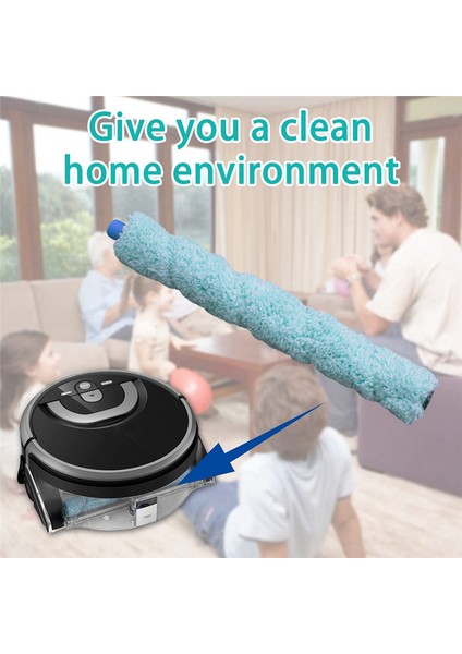 2pcs Ilıfe Shınebot W400 W450 W455 Zemin Yapma Robot Fırça Yedek Parçaları Için Yumuşak Ana Silindir Fırça (Yurt Dışından) indirimleri