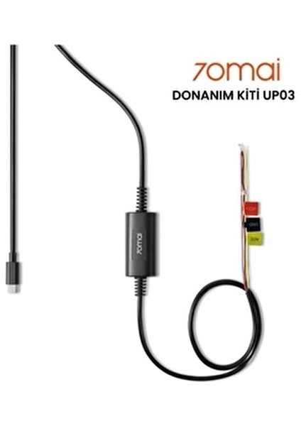 UP03 Park Modu Kablosu 3 Metre Uzunlukta 24 Saat Sürekli Güç Sağlar