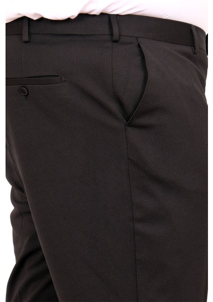 Mode Xl Büyük Beden Erkek Kumaş Pantolon 21027 Siyah modelleri