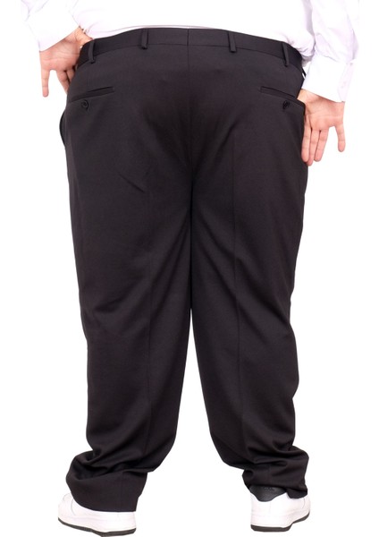 Mode Xl Büyük Beden Erkek Kumaş Pantolon 21027 Siyah fırsatları
