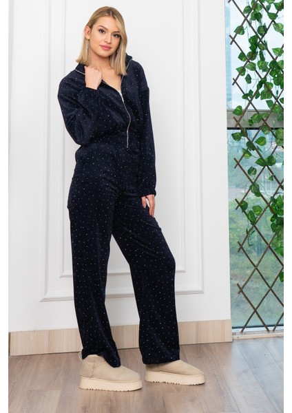 Serpme Taş Detaylı Ikili Takım 1281