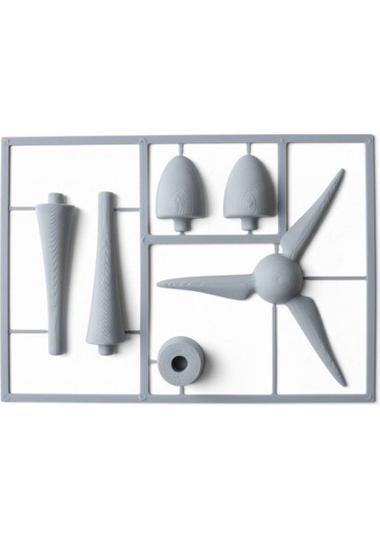 Rüzgar Türbini Kit Card - Eğitici Oyuncak modelleri