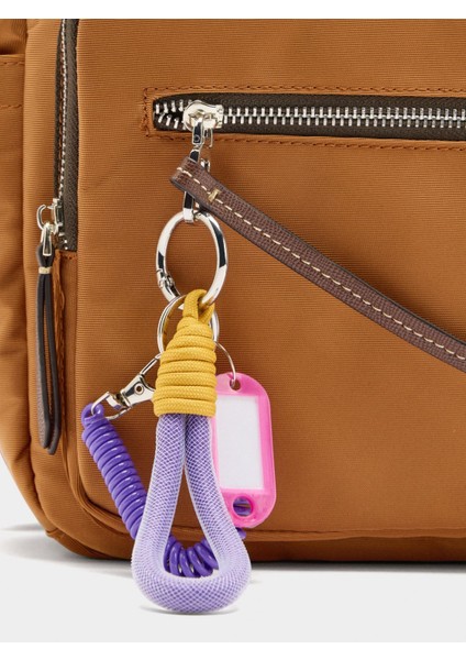 Teknik Kumaş Charm'lı Sırt Çantası indirimleri