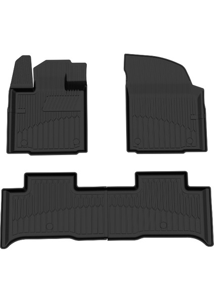 Togg Sedan T10F 2025 ve Sonrası Uyumlu Sahler Araca Özel 4.5d Pro Premium Havuzlu Oto Paspas - T10F