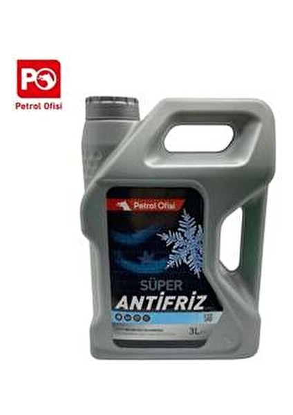 Süper Antifriz 3 Litre Kışa Hazır Yüksek Performanslı Soğutma Sıvısı indirimleri