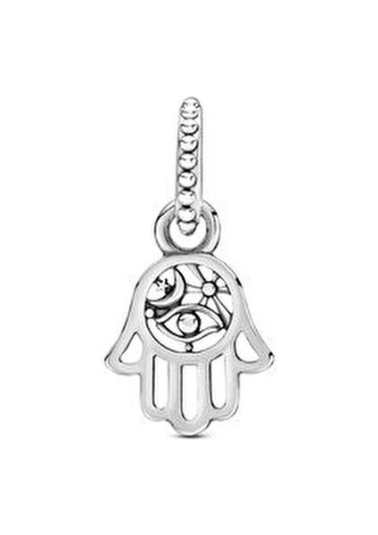 Charm Kadınlar İçin Beyaz İnci Renkli Çelik Bileklik 799144C00