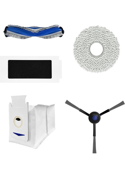 Ecovacs Deebot T30 Pro Omni / T30 Omni Robot Vakum Süpürge Ana Yan Fırça Hepa Filtre Mop Bez Torbaları Parçalar (Yurt Dışından) modelleri