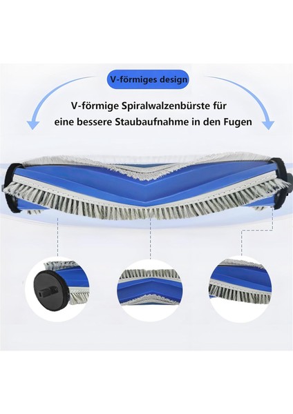 Ecovacs Deebot T30 Pro Omni / T30 Omni Robot Vakum Süpürge Ana Yan Fırça Hepa Filtre Mop Bez Torbaları Parçalar (Yurt Dışından) fırsatları
