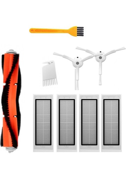 Hepa Filtre Yan Fırça Toz Kutusu Xiaomi 1s Mi Robot Vakum 2 Roborock S50 S51 S5 Vakum Süpürge Parçaları Aksesuarları (Yurt Dışından)