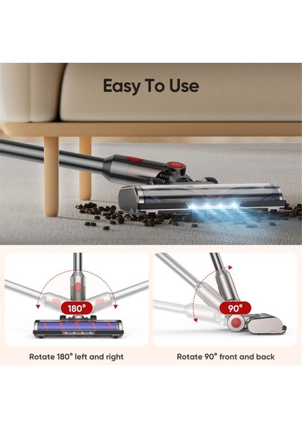 Dyson V7 V8 V10 V11 V11 V15 Vakum Süpüratörler Parçalar Kablosuz Çubuk Silindir Fırça Kafası Değiştirme (Yurt Dışından) modelleri