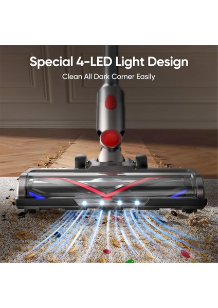 Dyson V7 V8 V10 V11 V11 V15 Vakum Süpüratörler Parçalar Kablosuz Çubuk Silindir Fırça Kafası Değiştirme (Yurt Dışından) indirimleri