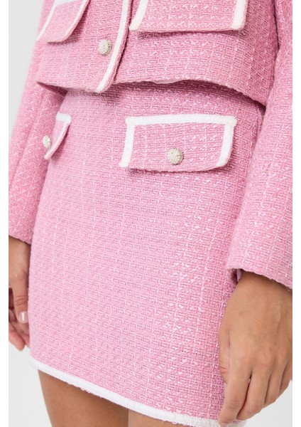 Cep Kapaklı Mini Etek modelleri