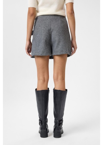 Kuşaklı Kaşe Şort Etek fırsatları