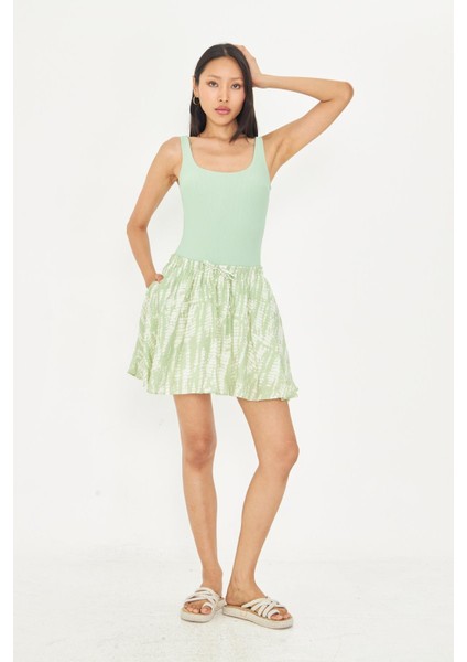 Desenli Mini Etek modelleri