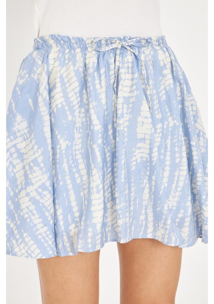 Desenli Mini Etek modelleri