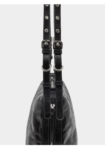 Zımba Detaylı Omuz Çantası modelleri