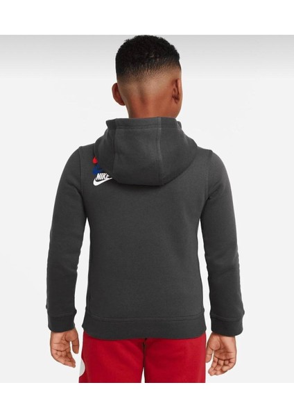 Sportswear Hoodie Gri Erkek Çocuk Sweatshirt fiyatları