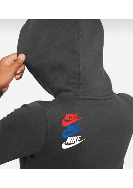 Sportswear Hoodie Gri Erkek Çocuk Sweatshirt fırsatları