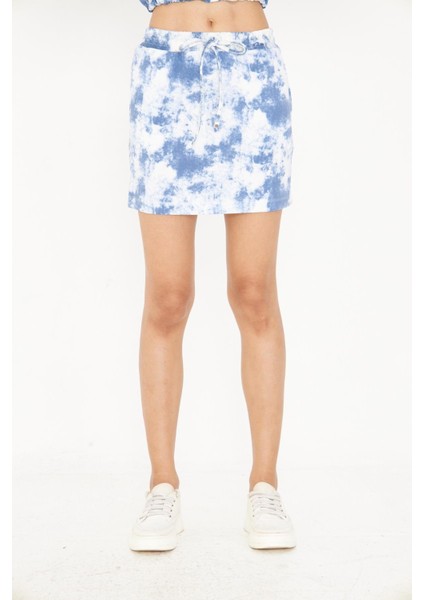 Desenli Mini Etek modelleri