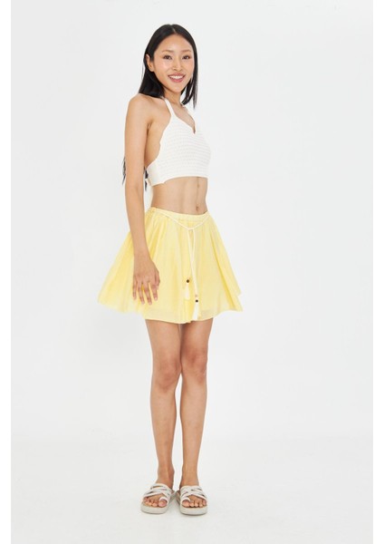 Parçalı Mini Etek