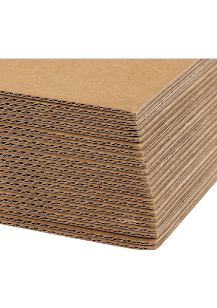 100X120CM 3mm Oluklu Mukavva Karton 50LI Paket - Oluklu Karton - Proje Kartonu indirimleri