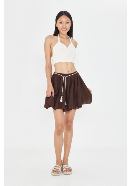 Parçalı Mini Etek