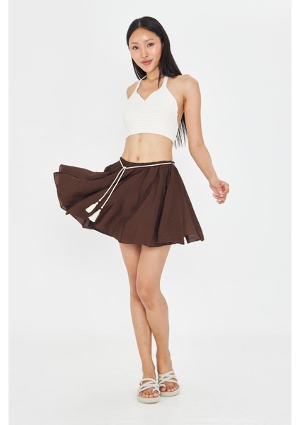 Parçalı Mini Etek