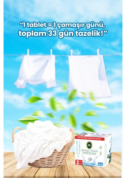 Beyazlar Için Çamaşır Tableti (33'lü) modelleri