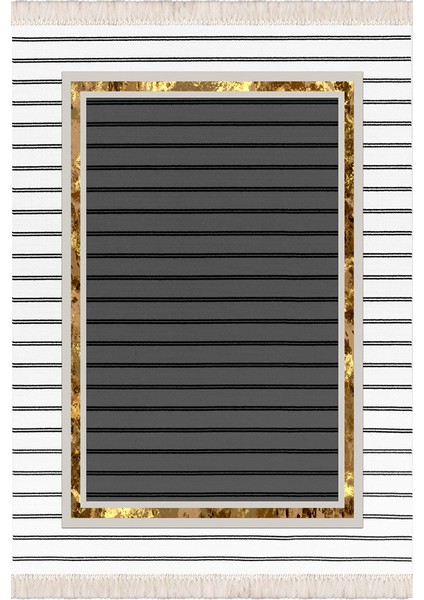 Pamuk Dokuma Taban Kaymaz Yıkanabilir Modern Desen Salon Halısı Mutfak Halısı Koridor Halısı