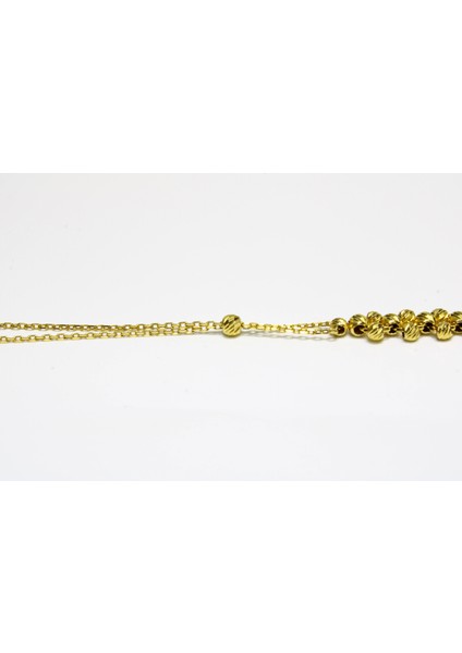 14 Ayar Altın Dorikalı Bileklik Künye