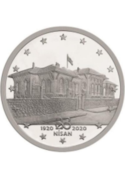 Tbmm'nin Açılışının 100. Yılı Gümüş Sikke Coin