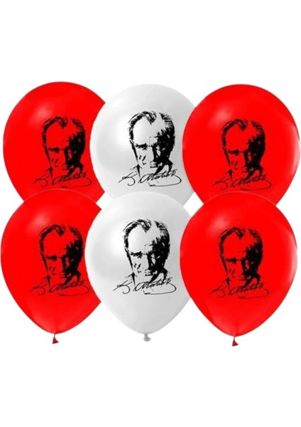 Kıka Atatürk Baskılı Balon (100 Adet )