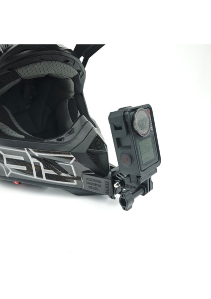 Acerbis Carbon Steel Kask Uyumlu Chinmount Aksiyon Kamera Çene Bağlantı Aparatı Seti fırsatları