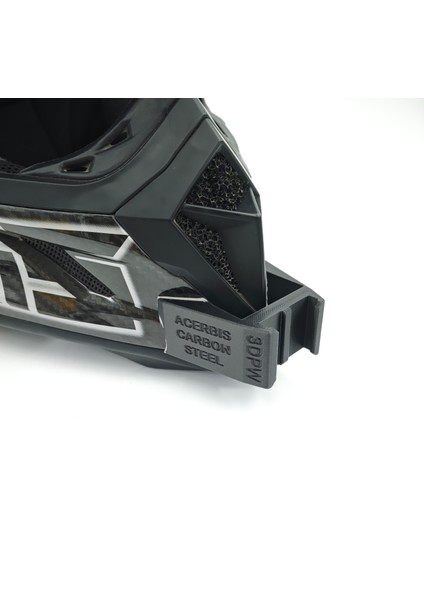 Acerbis Carbon Steel Kask Uyumlu Chinmount Aksiyon Kamera Çene Bağlantı Aparatı Seti indirimleri