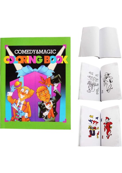 Resveq Sihirli Defter Sihirli Kitap Ilizyon Oyunu Sihirli Oyun Defteri 13X10 cm