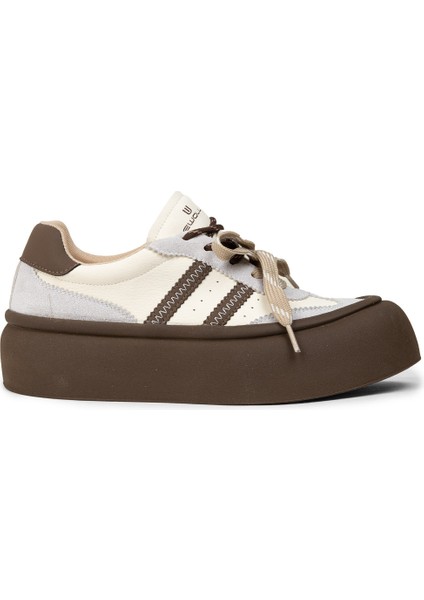 Kadın Bej Sneaker Ayakkabı - E8004ZBEJC01