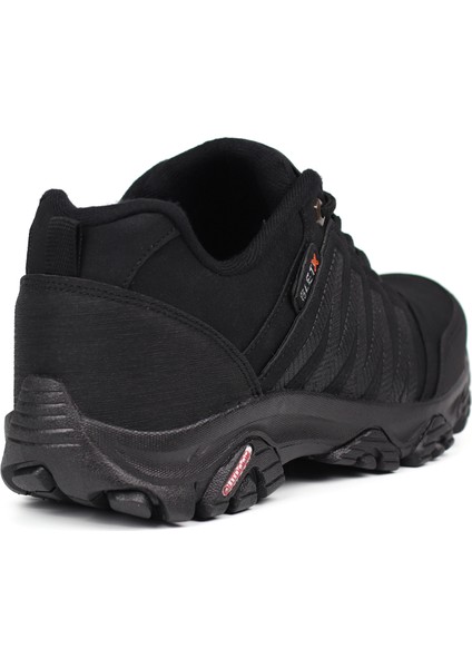 Erkek Siyah Outdoor Trekking Ayakkabı Kaymaz Taban Suya Dayanıklı Hafif Rahat Günlük Yürüyüş ve Dağ Spor Ayakkabısı indirimleri