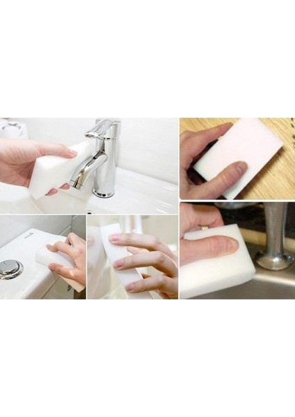 Sihirli Nano Sünger Çizmeden Temizler, Tüm Yüzeyler Için Sünger