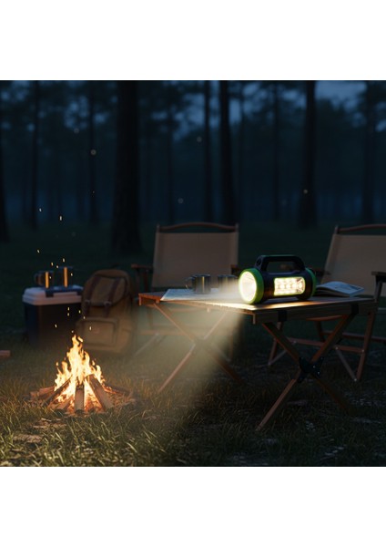Güneş Enerjili Kamp Feneri 4 Modlu, USB Şarjlı Sabit Fokus Aydınlatma fiyatları