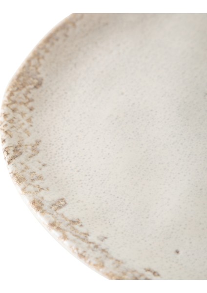 Trıbeca Pasta Tabağı Krem 23CM