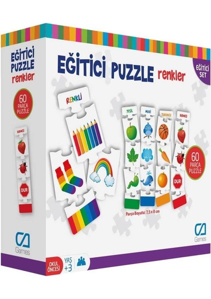 CA.5029 Eğitici Puzzle Renkler