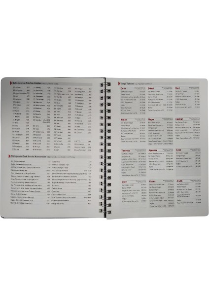 2026 Haftalık Ajanda Spiralli 20X28 indirimleri