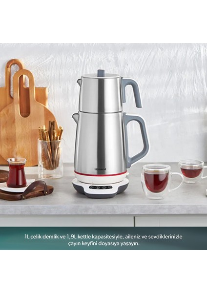 Royaltea 1709H Konuşan Çay Makinesi (Dokunmatik Baza) modelleri