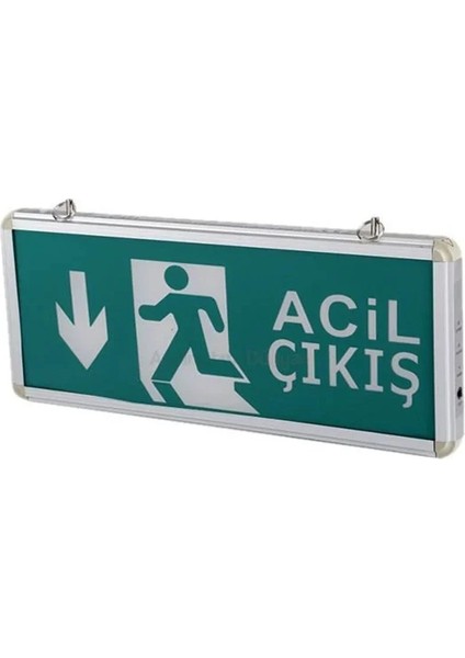 Aşağı - Ileri Acil Çıkış Levhası, 3 Saat Şarjlı, Elektrikle Çalışır, 3 Watt Ledli Exıt Çıkış Levhası modelleri