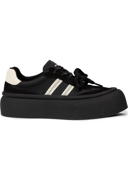 Kadın Siyah Sneaker Ayakkabı - E8004ZSYHC01