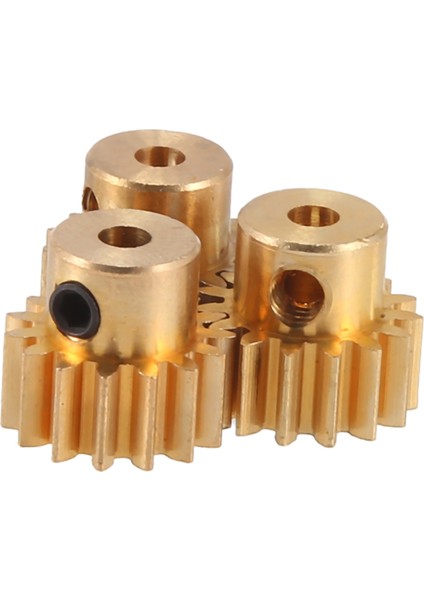 3pcs 3.175MM Mil Pirinç Pinyon Motor Dişli 32DP 48DP 64DP M0.8 1/10 1/8 Rc Araç 3650 3660,15T (Yurt Dışından) indirimleri
