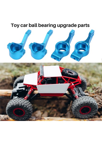 1/10 94123 94111 Için Hsp Yükseltme Parçaları 102010 102011 102012 02013 02014 02015 Top Taşıma Alüminyum Alaşım Direksiyon Göbeği Montaj Seti, Mavi (Yurt Dışından) fırsatları